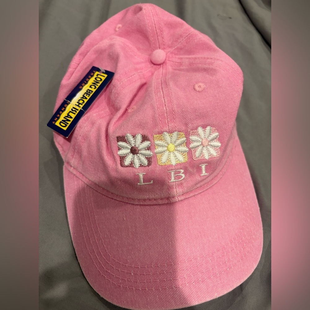 Pink Long Beach Island, NJ Hat